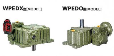 WPEDX与WPEDO双级减速机外形安装尺寸