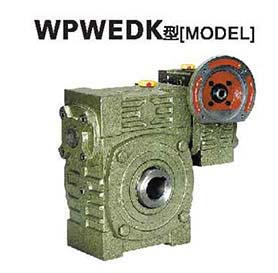 WPWEDK双级万能减速机外形安装尺寸